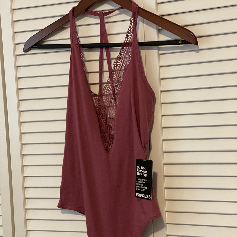 NWT Express lace body suit